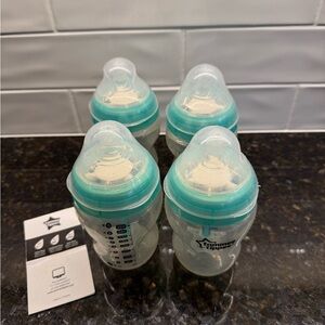 Tommee Tippee Baby Bottles- set of 4